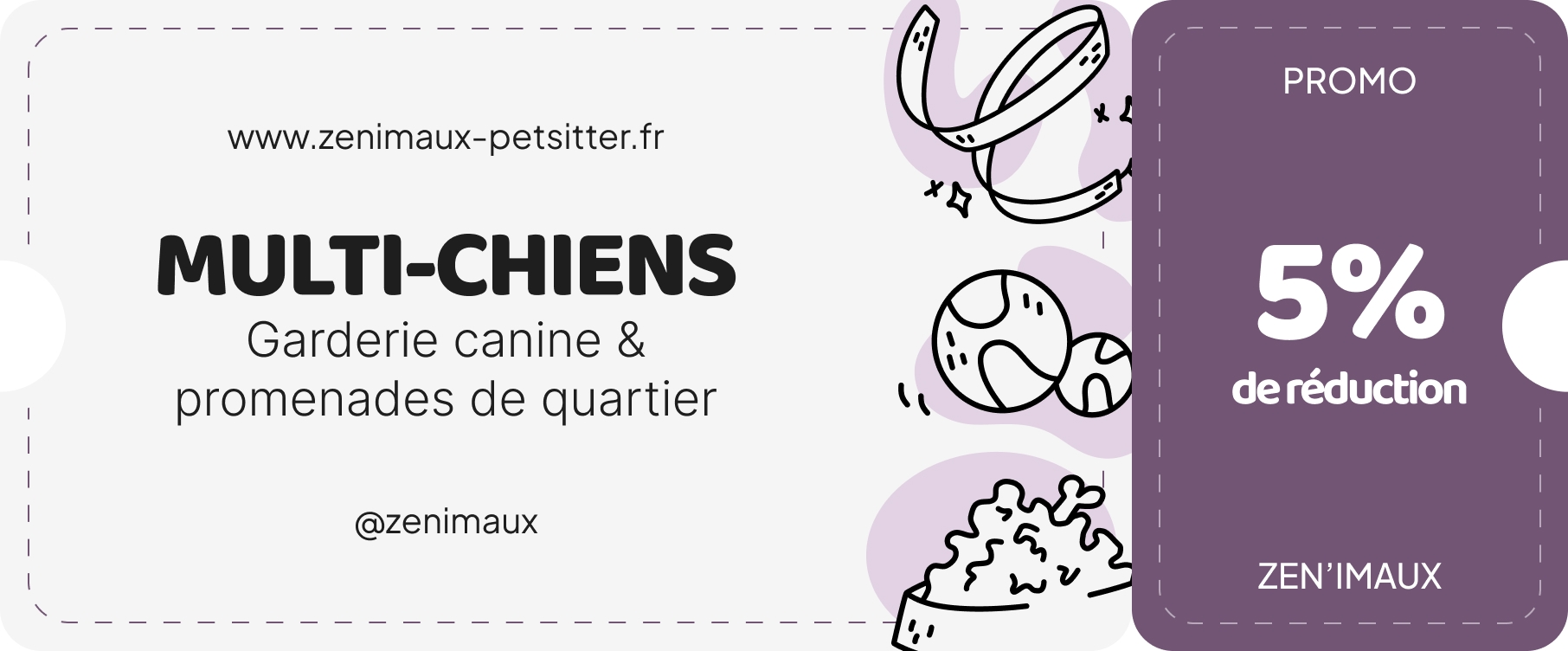 Bon plan multi-chiens Zen'imaux